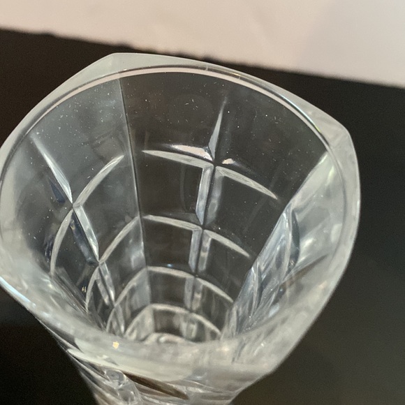 Cristal d’ Arques 24% lead Crystal bud flower vase box design w/box 7 3/4” - Picture 5 of 9